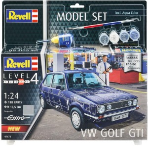 Revell 67673 VW Golf GTI Builders Choice SET 1/24