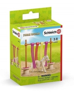 Schleich 42484 Kucyk i kurtyna ze wstążkami