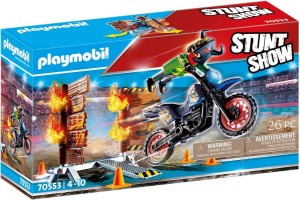 Playmobil 70553 Motor z płonącą przeszkodą