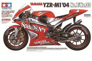 TAMIYA 14100 Yamaha YZR-M1 2004 n7/n33 1/12