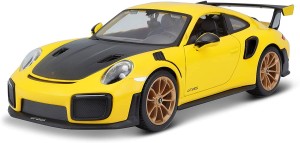 Maisto 31523 Porsche 911 GT2 RS Żółty 1/24