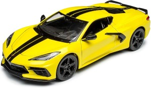 Maisto 31527/1 Chevrolet Corvette coupe 2020 żółty 1/24