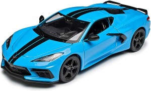 Maisto 31527/2 Chevrolet Corvette coupe 2020 niebieski 1/24
