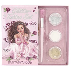 Depesche 11560 Zestaw brokatowych tatuaży