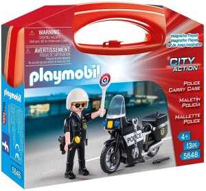 Playmobil 5648 Skrzyneczka policjant na motocyklu
