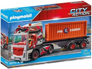 Playmobil 70771 Samochód ciężarowy z przyczepą