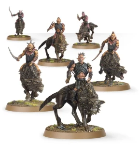 Hunter Orcs on Fell Wargs - The Hobbit
