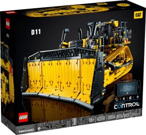 42131 Technic Sterowany przez aplikację buldożer Cat D11
