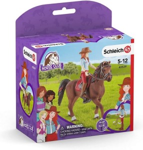 Schleich 42539 Horse Club, Hannah i Cayenne