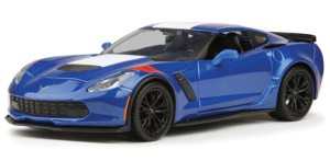 Maisto 31516 2017 Chevrolet Corvette Grand Sport niebieski 1/24