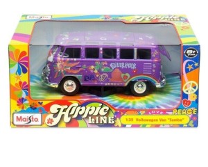 Maisto 32301 Hippie Volkswagen Van "Samba" 1/25