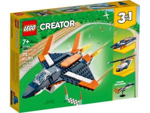 LEGO Creator 31126 Odrzutowiec naddźwiękowy