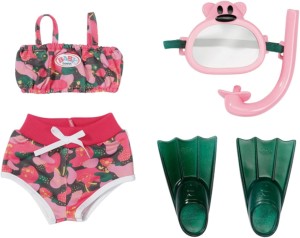 Baby Born 832806 zestaw pływacki deluxe dla lalki 43cm