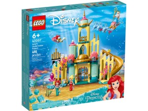 LEGO Disney 43207 Podwodny pałac Arielki