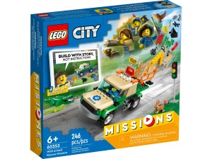 LEGO City 60353 Misja ratowania dzikich zwierząt