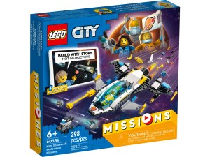 LEGO City 60354 Wyprawy badawcze statkiem marsjańskim