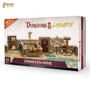 Archon DNL0032 Dwarven Mine Half-Height Walls