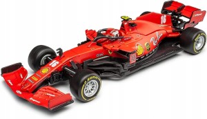 Bburago 1:43 Ferrari Racing F1 SF1000 Charles Leclerc Tuscany GP 18-36819