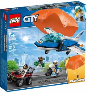 LEGO City 60208 Aresztowanie spadochroniarza