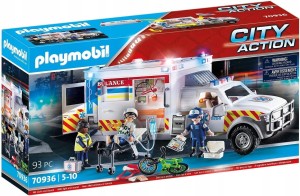 Playmobil 70936 Ambulans pogotowia ratunkowego US Ambulance