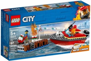 LEGO City 60213 Pożar w dokach