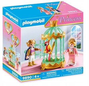 Playmobil 9890 Książęta z klatką dla papug