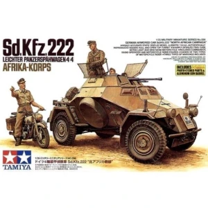 TAMIYA 35286 Sd.Kfz.222 Leichter Panzerspahwagen 4x4 Afrika Korps 1/35