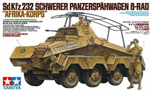 TAMIYA 35297 German Sd.Kfz.232 Africa Corps - 8 Wheeled Heavy Armored Ca 1/35