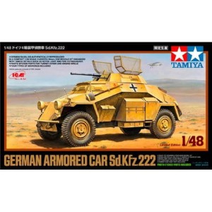 TAMIYA 89777 German Armored Car Sd.Kfz.222 1/48