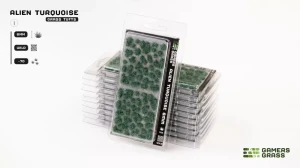 Gamers Grass Trawa - 6 mm - Alien Turquoise (Wild) GGA-TG