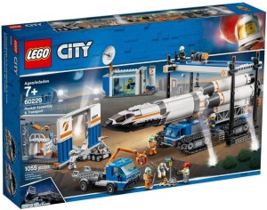 LEGO City 60229 Transport i montaż rakiety