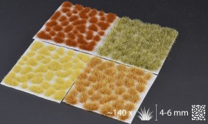 Gamers Grass Trawa - Set - Dry Steppe (Wild) GGSET-DS