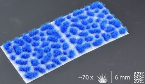Gamers Grass Trawa - 6 mm - Alien Blue (Wild) GGA-BL