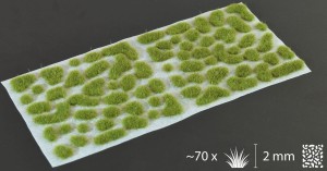 Gamers Grass Trawa - 2 mm - Dry Green (Wild) GG2-DG
