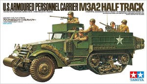 TAMIYA 35070 U.S. Armored Personnel Carrier M3A2 Half-Track 1/35