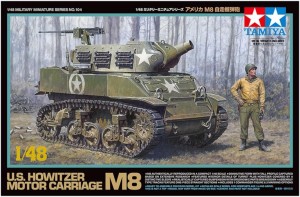 TAMIYA 32604 U.S. Howitzer Motor Carriage M8 1/48