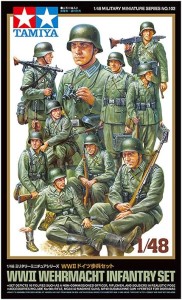 TAMIYA 32602 WWII Wermacht Infantry Set  1/48