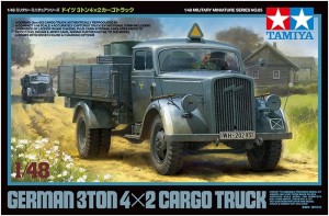 TAMIYA 32585 German 3t 4x2 Cargo Truck 1/48