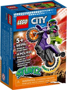 60296 City Wheelie na motocyklu kaskaderskim