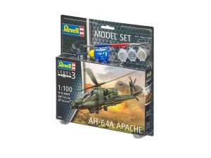 Revell 64985 AH-64A Apache 1/100 SET