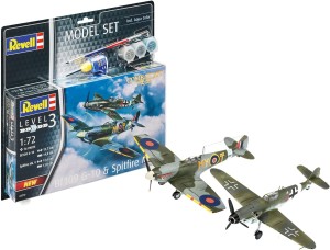 Revell 63710 Bf109G-10 & Spitfire Mk.V SET 1/72