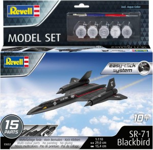 Revell 63652 Lockheed SR-71 Blackbird SET 1/110