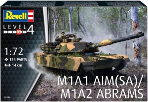 Revell 03346 M1A1 AIM(SA)/ M1A2 Abrams 1/72