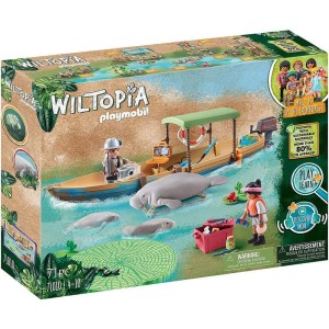 Playmobil 71010 Wiltopia Wycieczka łodzią do manatów