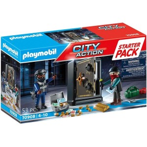 Playmobil 70908 Starter Pack Włamanie do sejfu