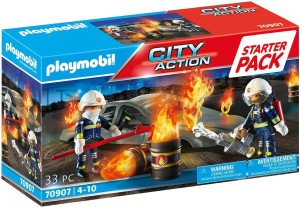 Playmobil 70907 Starter Pack Ćwiczenia straży pożarnej