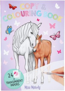 Depesche 12179 Kolorowanka, kalka Miss Melody