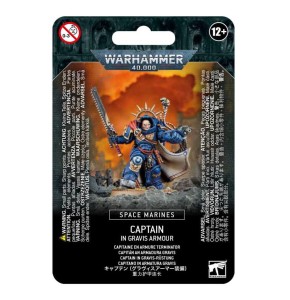 Space Marines Captain in Gravis Armour - Warhammer 40k