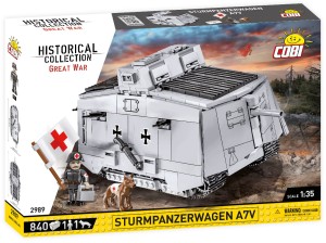 Cobi 2989 HC Great War Sturmpanzerwagen A7V 833 kl.