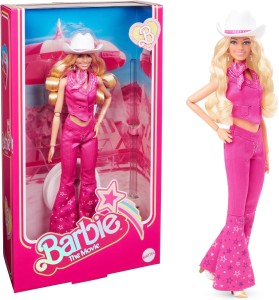 Barbie HPK00 Lalka Barbie Margot Robbie w kowbojskim stroju